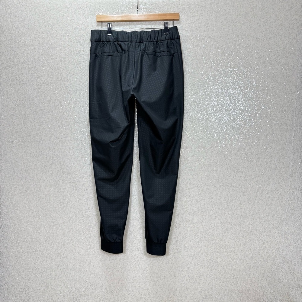 Nike Women’s Dri-Fit Golf Pants UV UPF 40+ Standard Fit Black Grid Pattern - Picture 11 of 12
